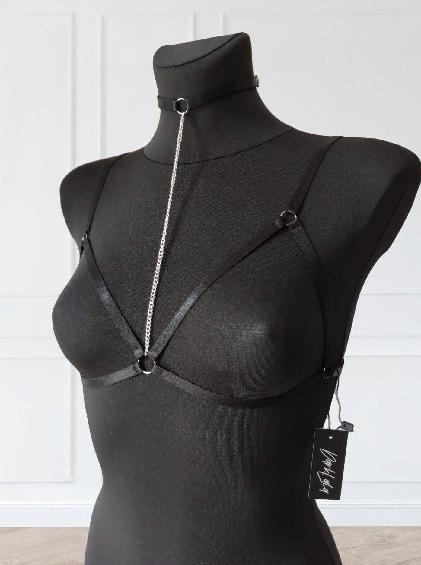 Harness Biustonosz z Łańcuszkiem - DarkLala