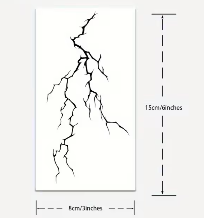 Tatuaggio semipermanente (temporaneo) - Crack
