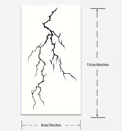 Tatuaggio semipermanente (temporaneo) - Crack