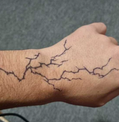 Tatuaggio semipermanente (temporaneo) - Crack