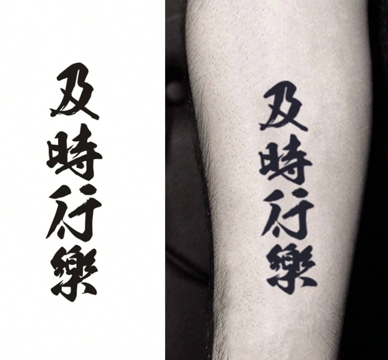 Semipermanentní (dočasné) tetování - Netopýři